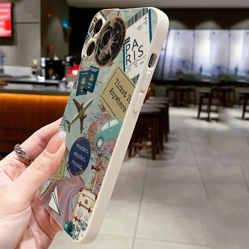 Travel Element Pattern Eye Des - Phone Cases Vogue 评论和价格