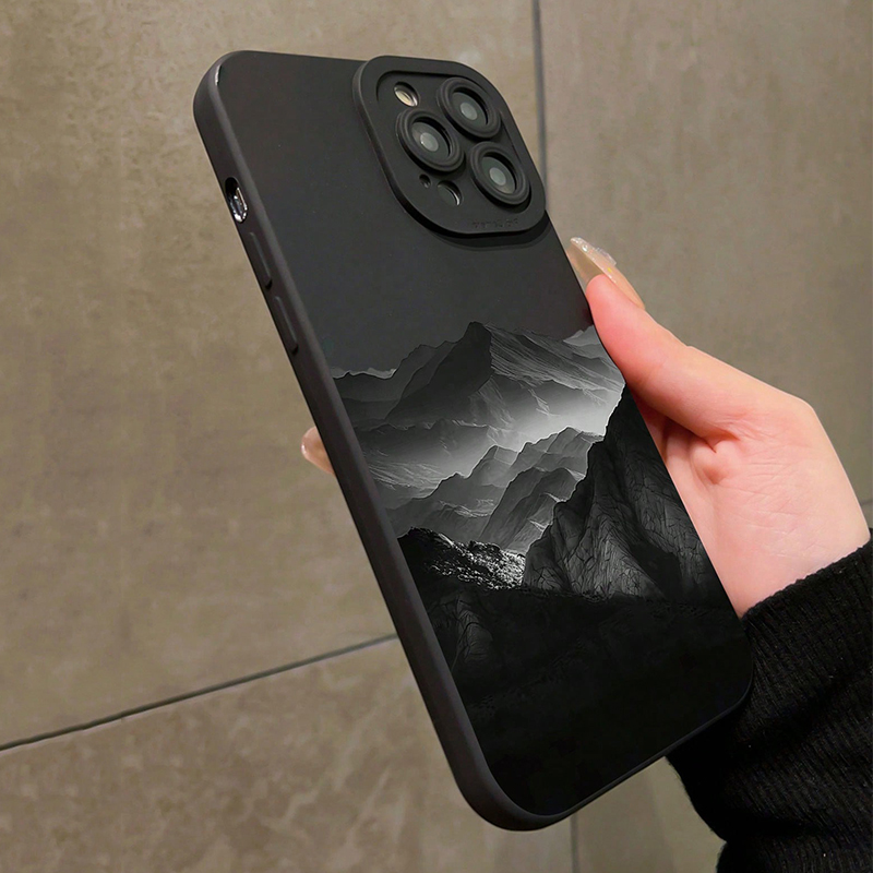 Black Mountain INS Design Sili - Phone Cases Designer 评论和价格