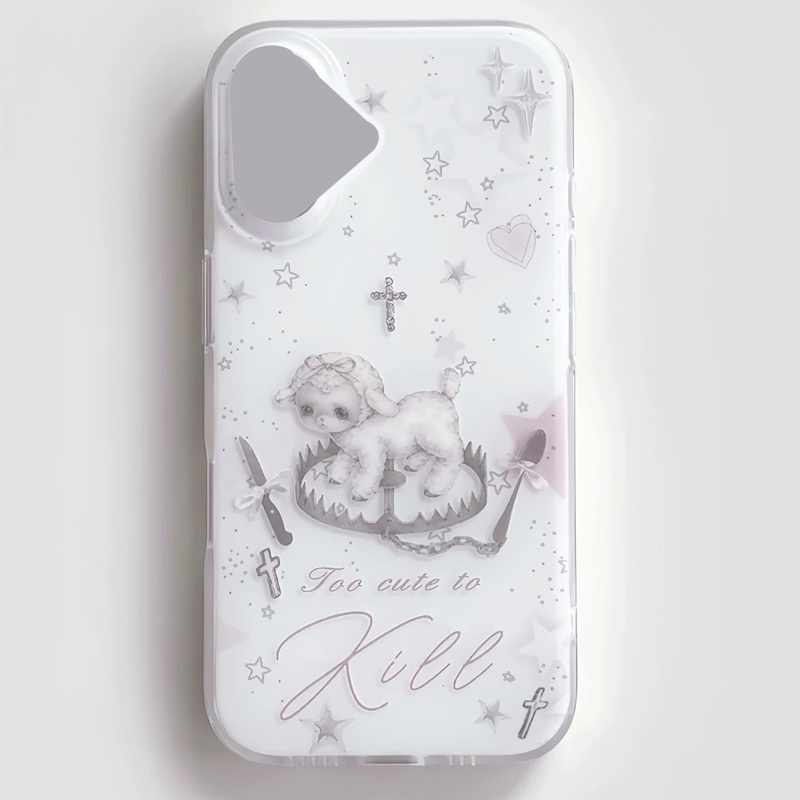 Y2k Korean INS Creative Cute P - Phone Cases Kawaii 评论和价格